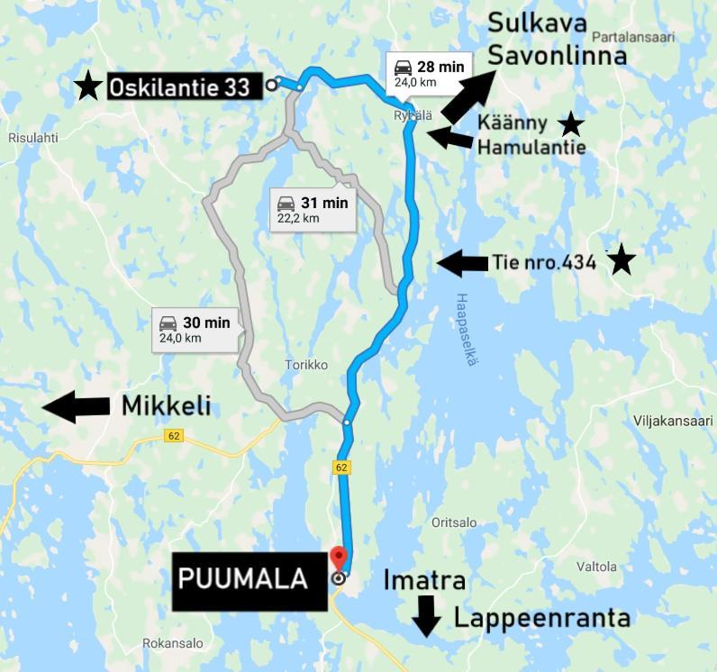 Kultaranta Puumala Exterior foto